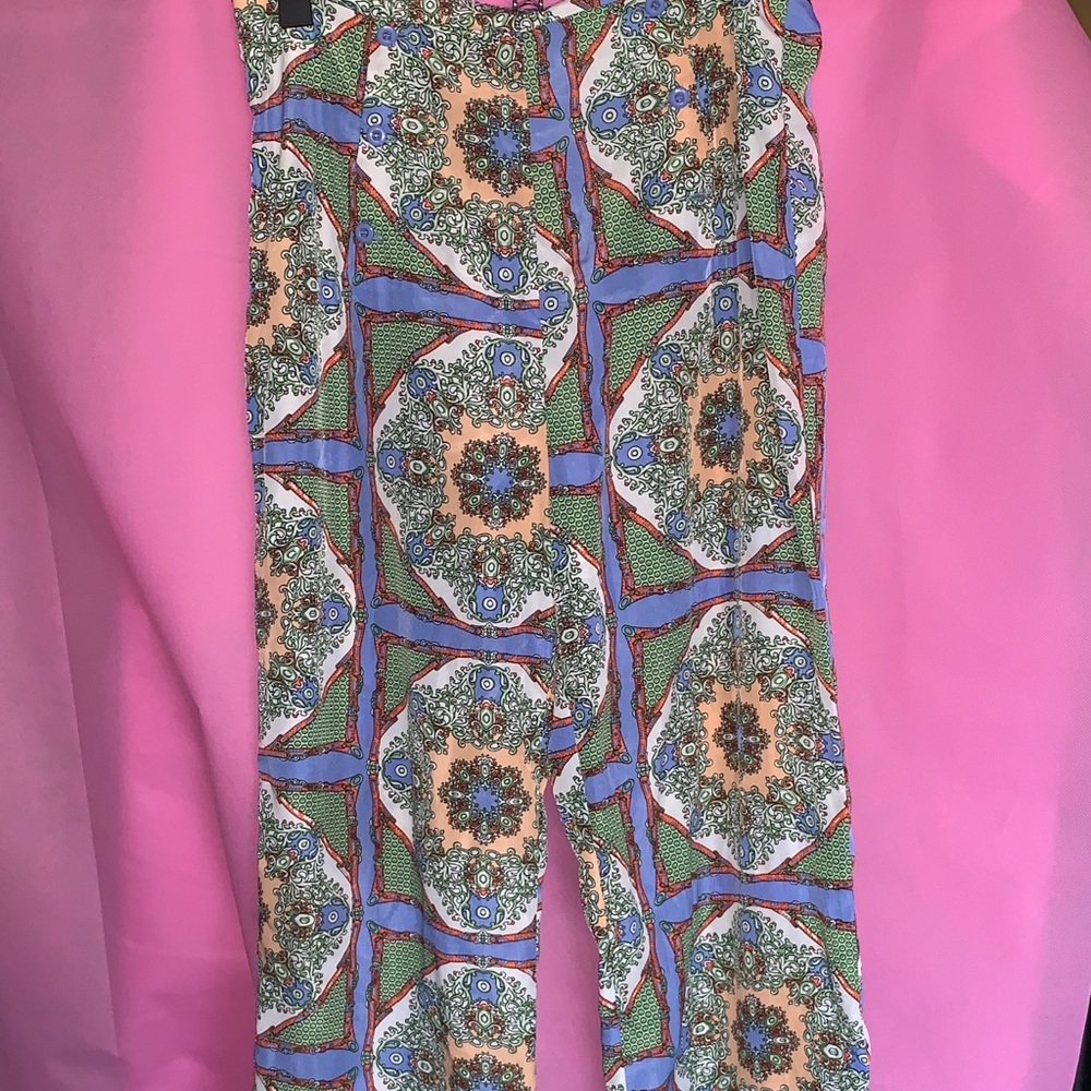 Bohemian flowly pants